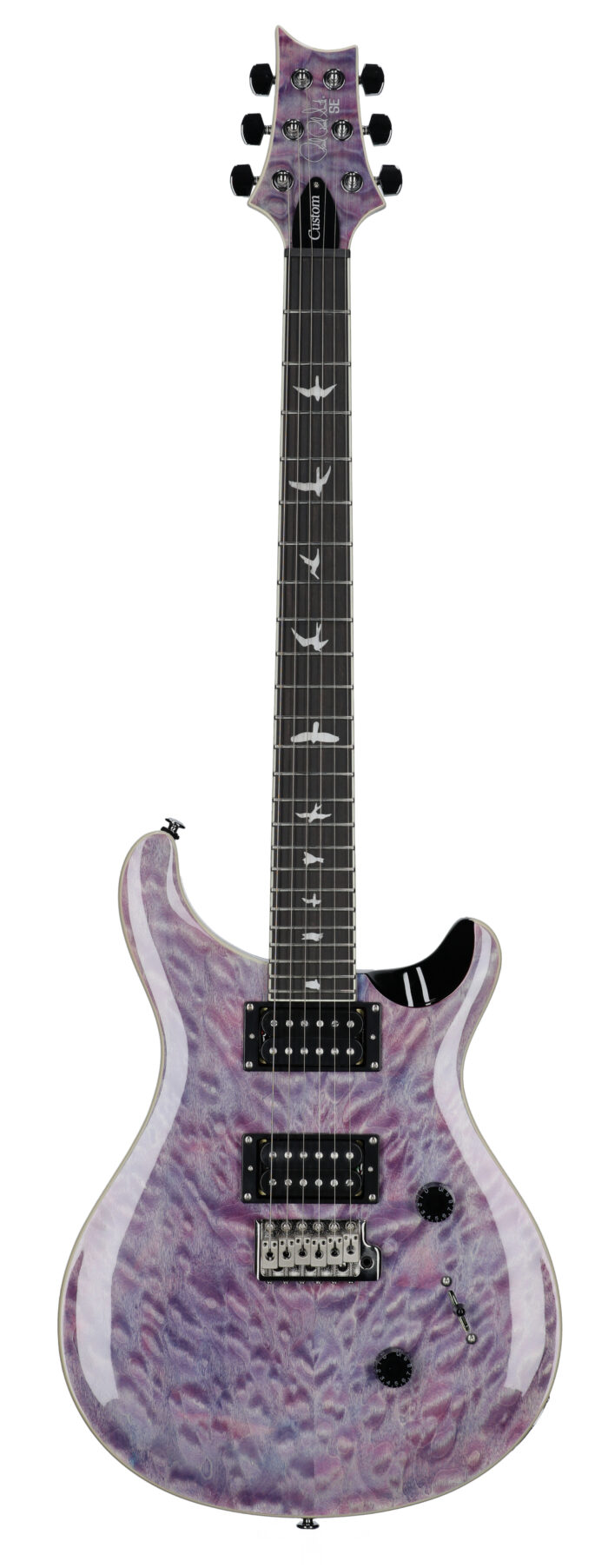 PRS SE Custom 24 Quilt Electric Guitar Violet