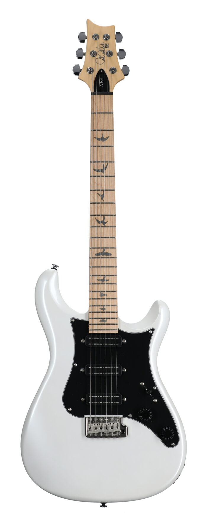 PRS SE NF3 Maple Fretboard Pearl White