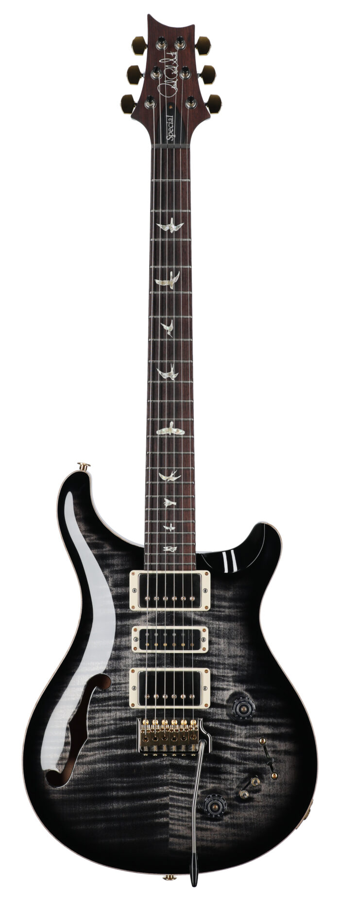 PRS Special Semi-Hollow 10 Top Charcoal Burst