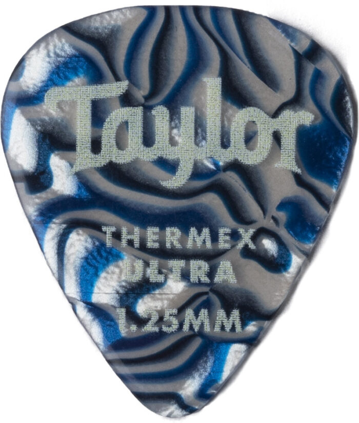 Prem Dktone 351 Thermex Picks 6pk BluSwrl 1.25mm