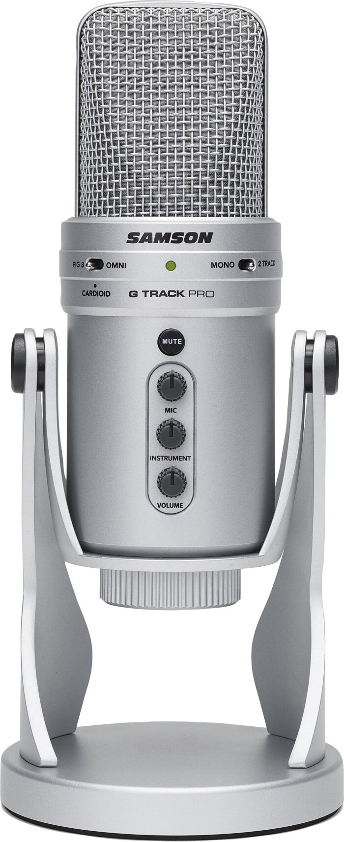 Samson G-Track Pro Studio USB Condenser Mic Slvr