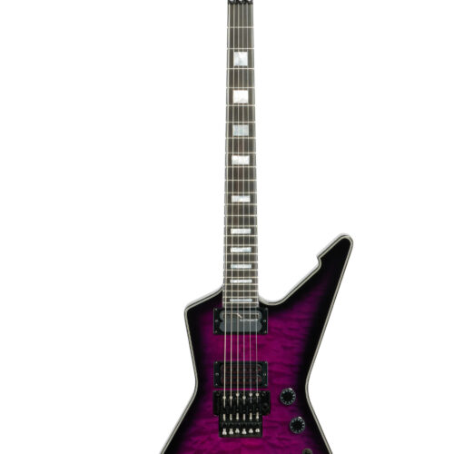 Schecter E-1FRS Electric Guitar Trans Purple Burst
