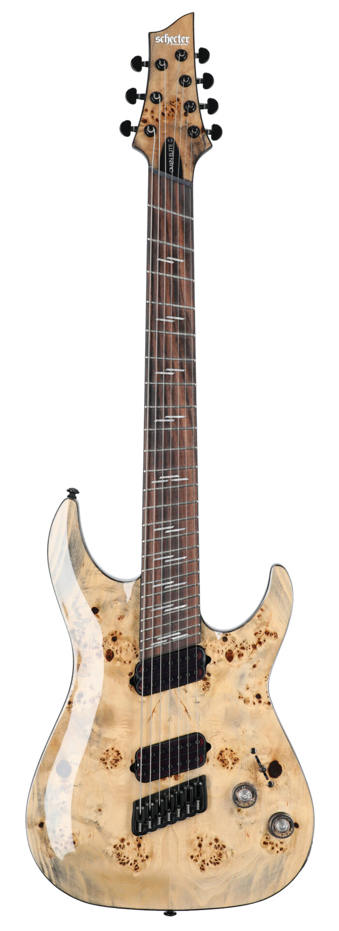 Schecter Omen Elite-7 Multiscale Guitar Charcoal