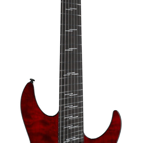 Schecter Reaper 7 Elite Multiscale EG Blood Burst