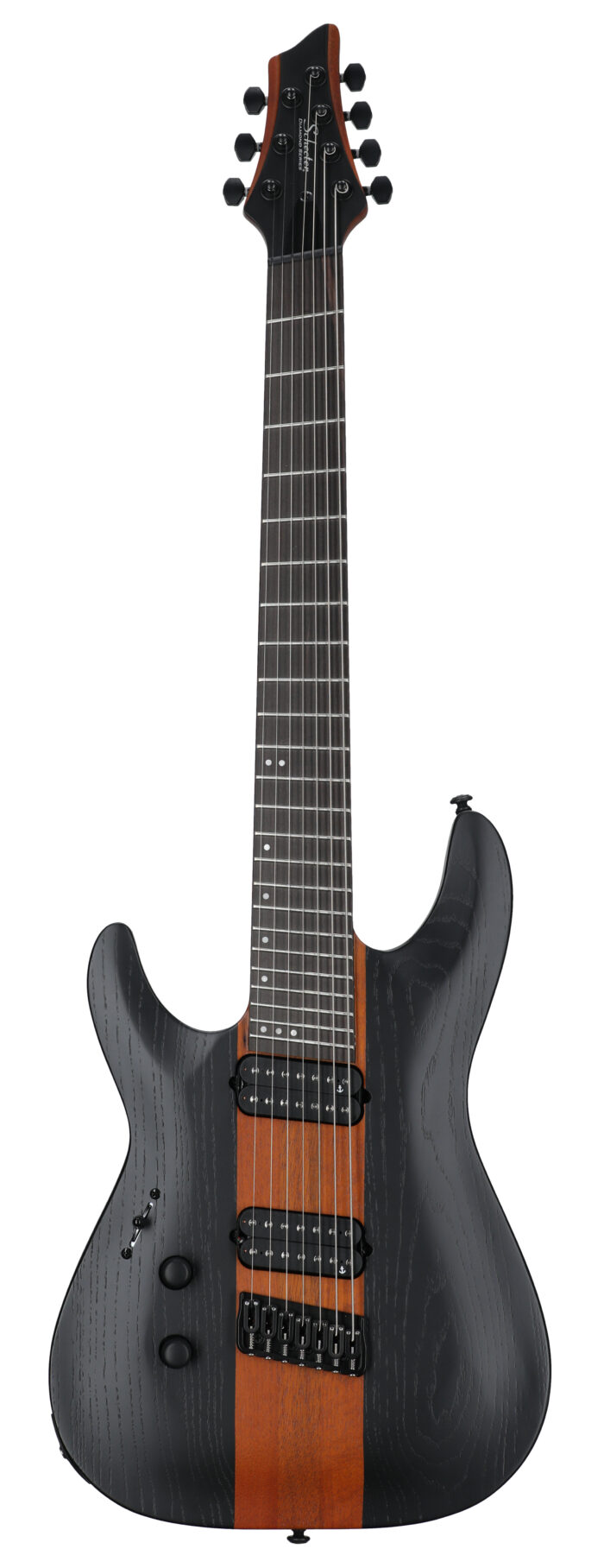 Schecter Rob Scallon C-7MS Lefty EG Satin Dk Roast