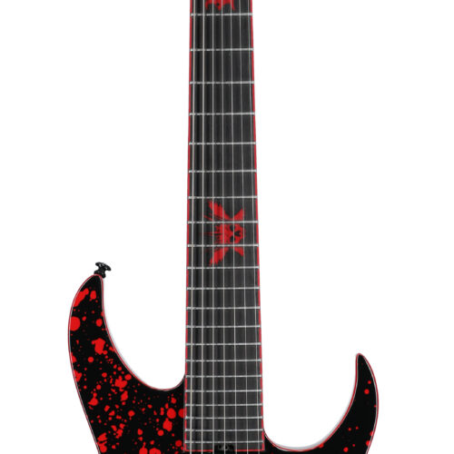 Schecter Sullivan King Banshee 7FRS EG Obsidian
