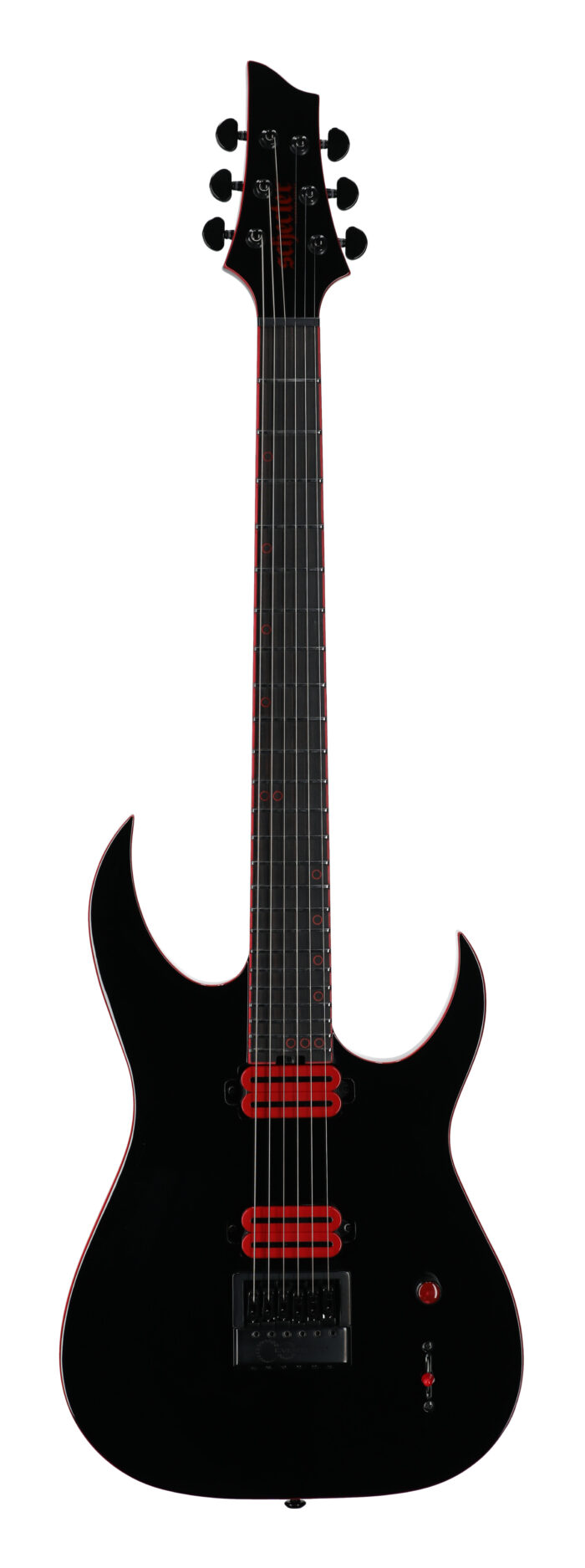 Schecter Sunset 6 ET Red Dawn EG Gloss Black