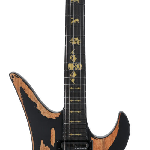 Schecter Synyster Gates CustomS EG Dstrsd Satin Bk