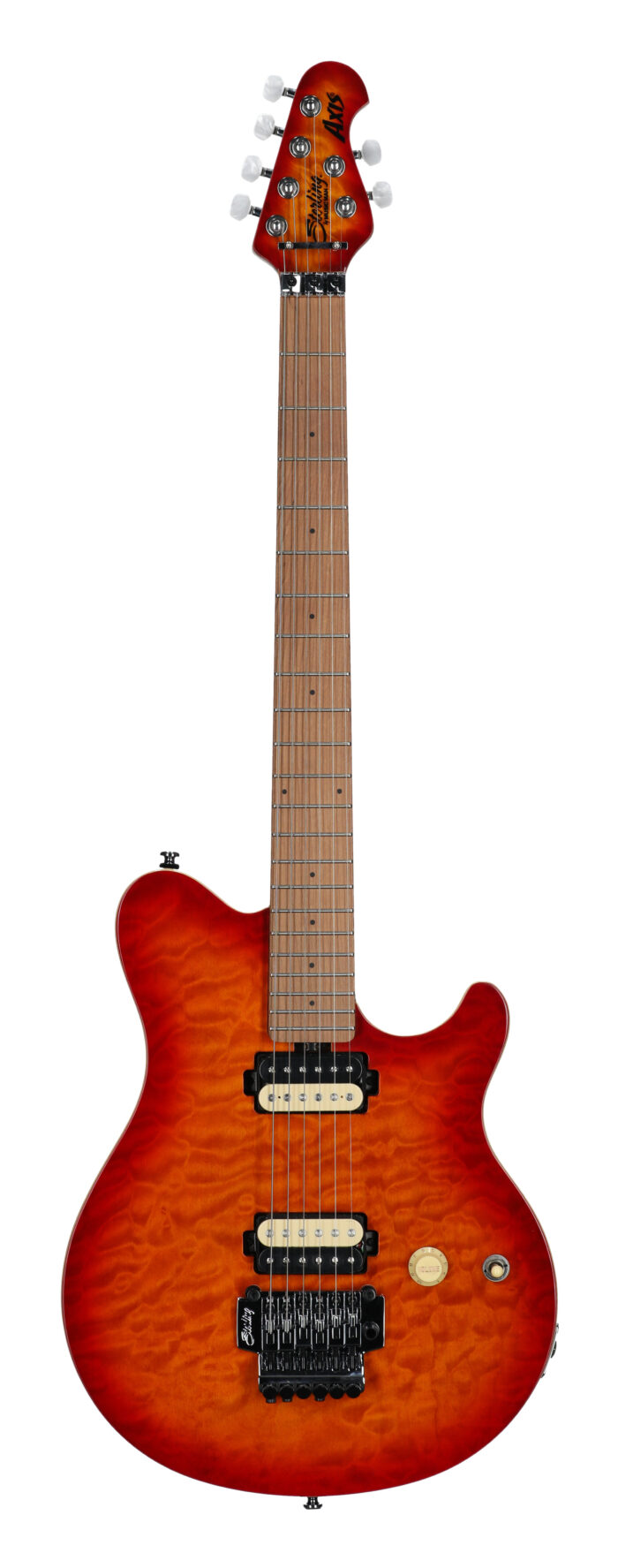 Sterling AX50QM Axis Electric Guitar Lava Burst