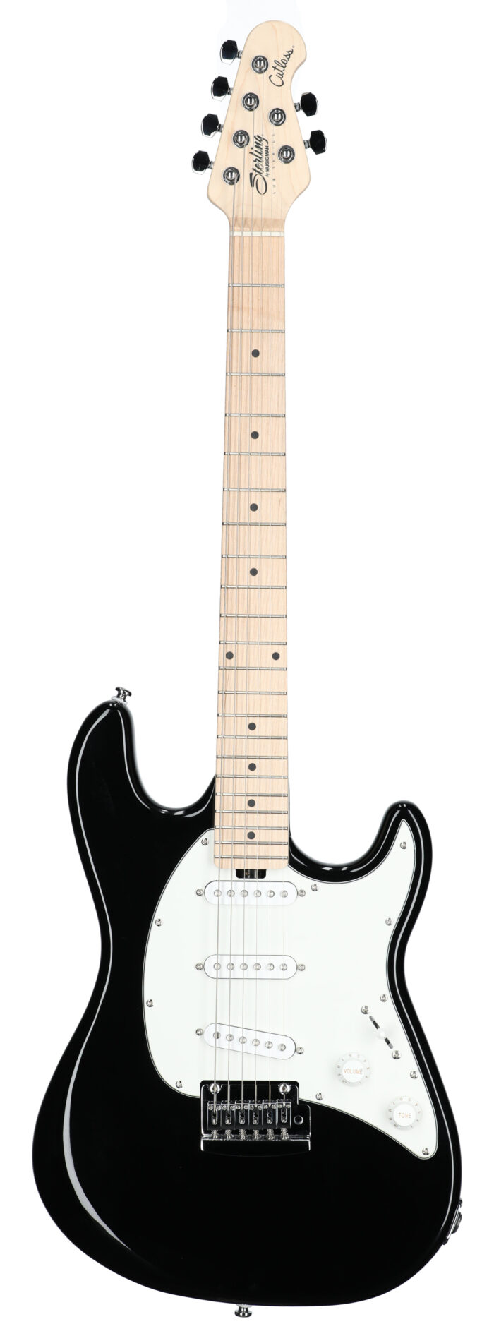 Sterling Cutlass CT30SSS Electric Guitar Black