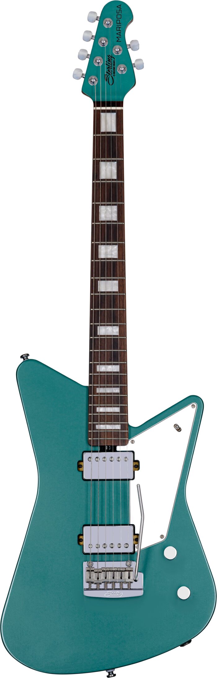 Sterling Mariposa Electric Guitar Dorado Green