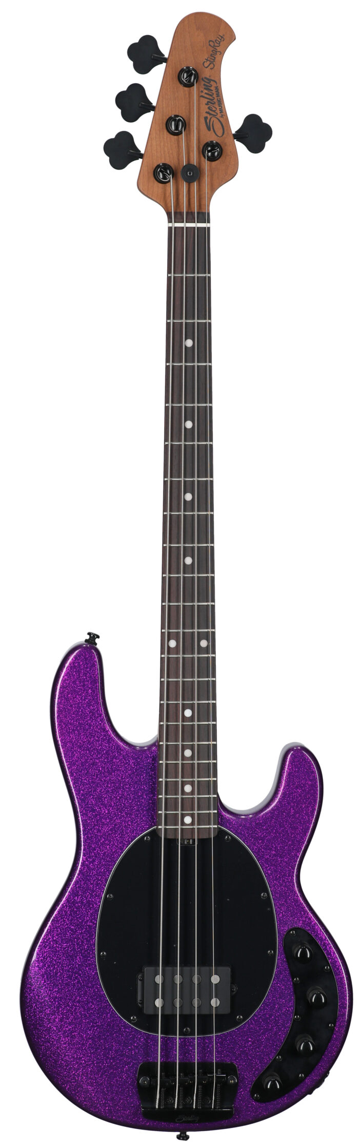 Sterling StingRat RAY34 Bass Purple Sparkle