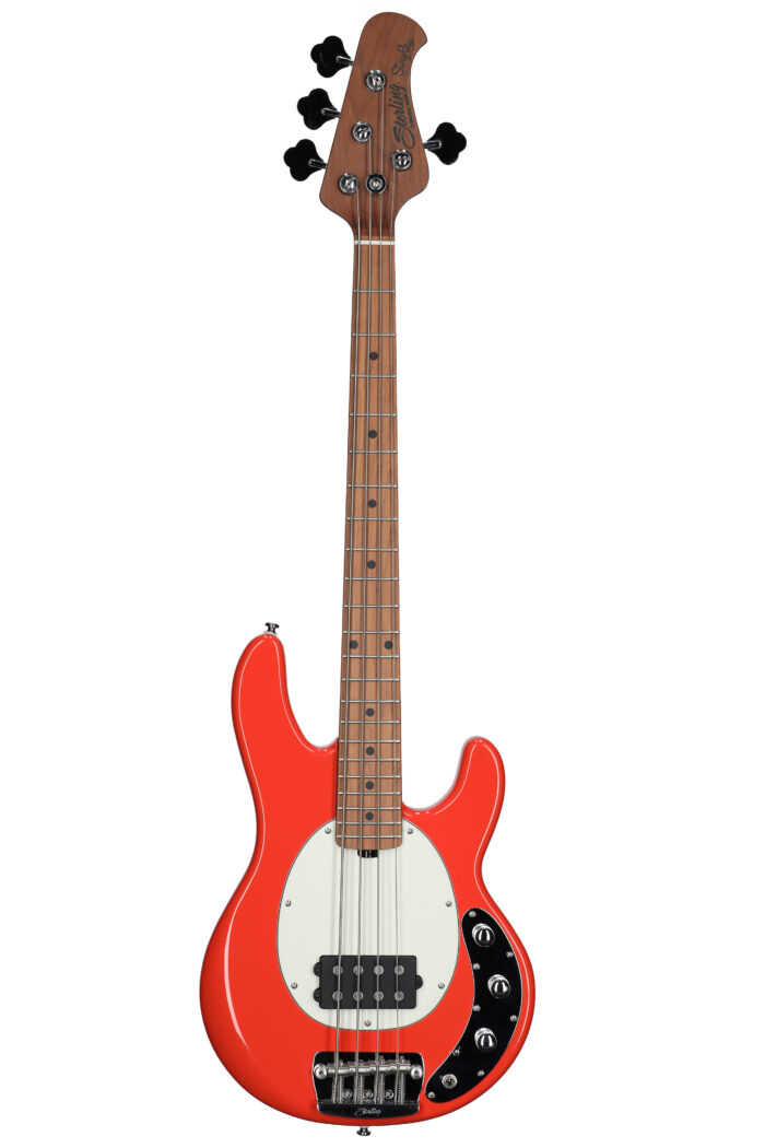 Sterling StingRay RAYSS4 Short Scale Bass Fiesta R