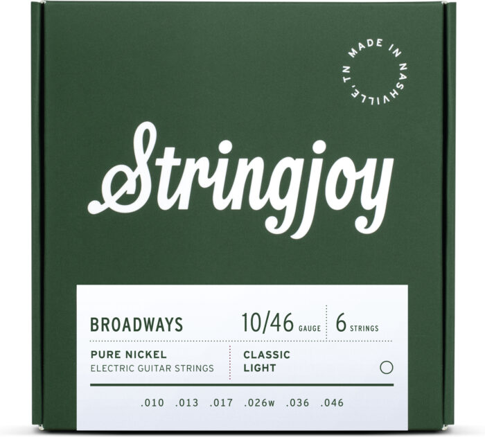 Stringjoy SJ-BR1046 Broadways Nickel Electric Set