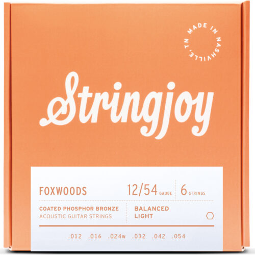 Stringjoy SJ-FW1254 Foxwoods Coated Phos Brz Set