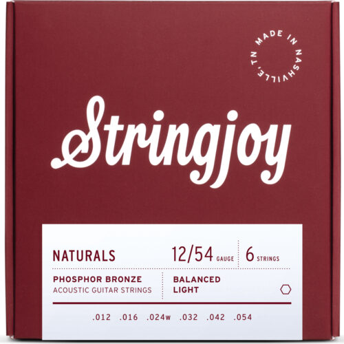 Stringjoy SJ-NB1254 Naturals Phosphor Bronze Set