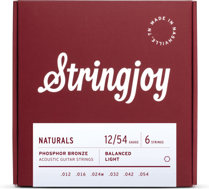Stringjoy SJ-NB1254 Naturals Phosphor Bronze Set