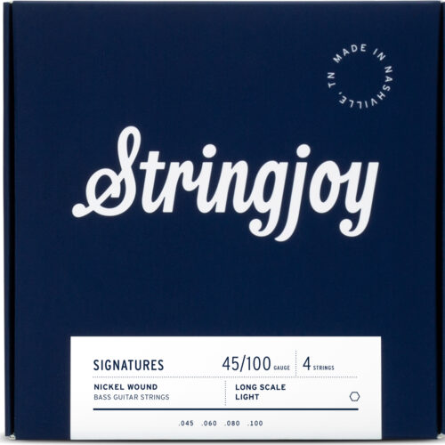 Stringjoy SJ-NBA45100LS Nickel Roundwound Bass Set