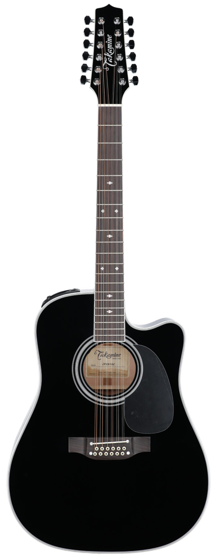 Takamine EF381SC AEG WC Gloss Black