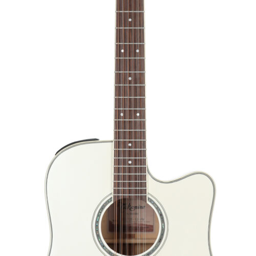 Takamine GD37CE12 AE WB Pearl White