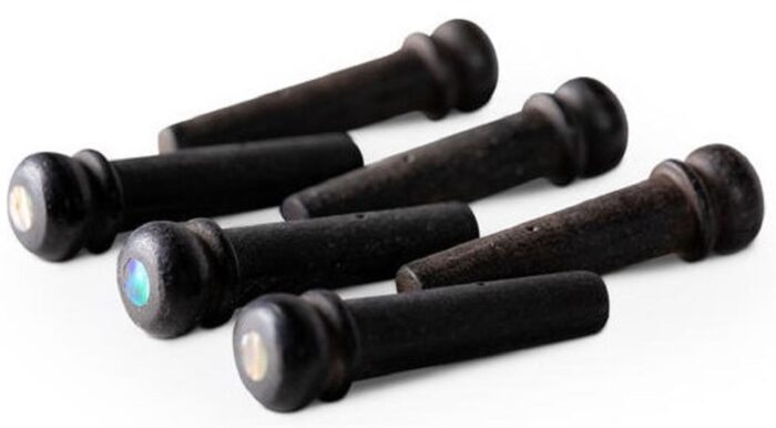 Taylor Bridge Pins Ebony with Abalone