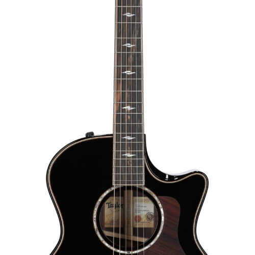 Taylor Builders Edition 814ce A/E Blacktop w/Case