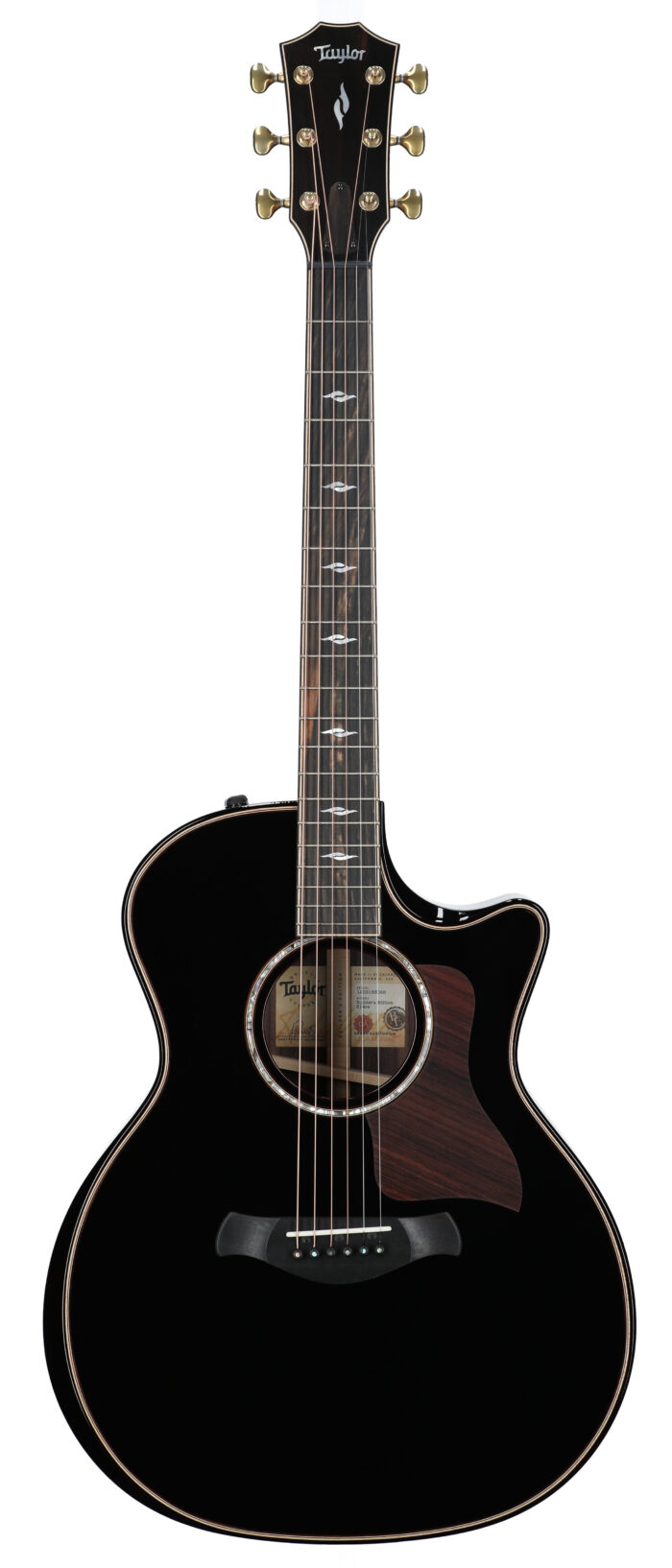 Taylor Builders Edition 814ce A/E Blacktop w/Case