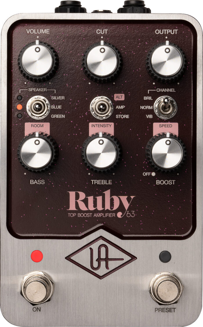 Univeral Audio Ruby 63 Effect Pedal