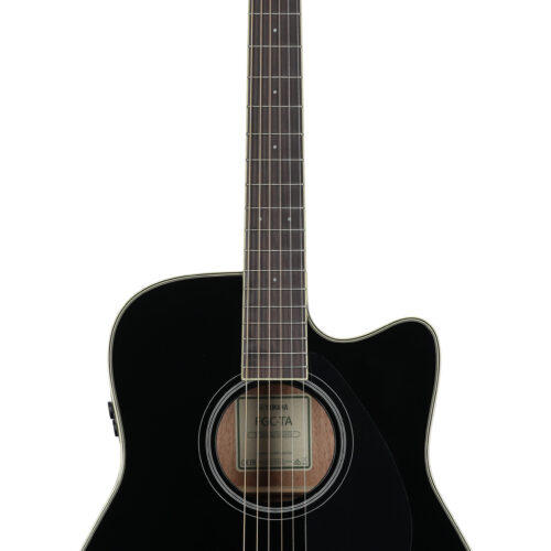 Yamaha FG Cutaway Trans Acoustic Black
