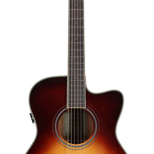 Yamaha FS Cutaway Trans Acoustic Brown Sunburst