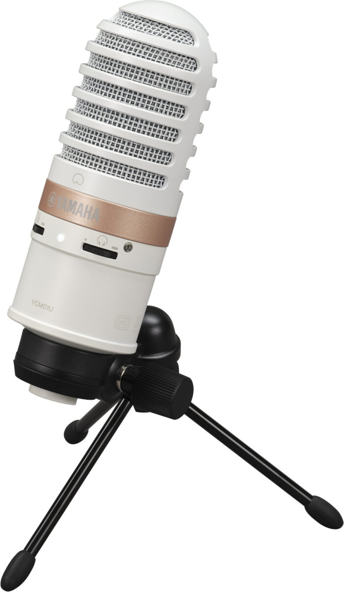 Yamaha YCM01UW USB Condenser Microphone in White