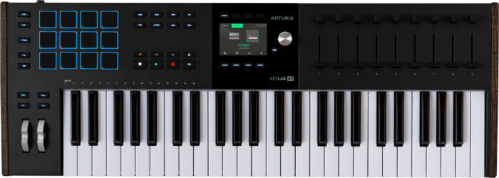 Auturia Keylab 49 MK3 Controller Keyboard in Black