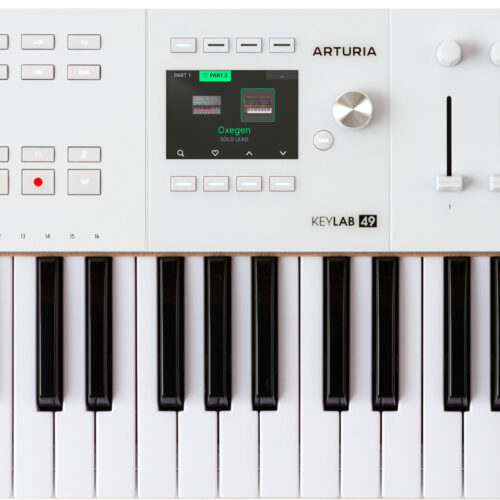 Auturia Keylab 49 MK3 Controller Keyboard in White