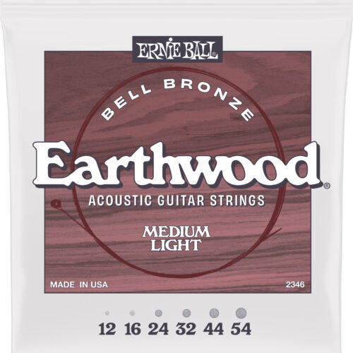 Ernie Ball P02346 Med Lt Bell Brnz Strings 12-54
