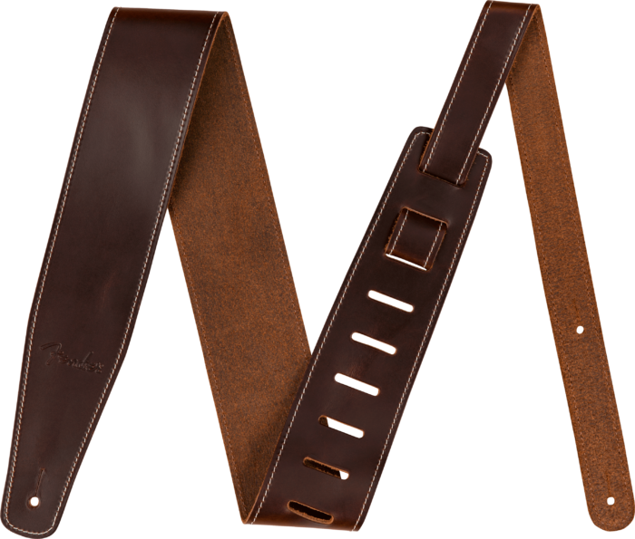 2.5" Leather Strap - Brown / 2.5" (63.5 mm)