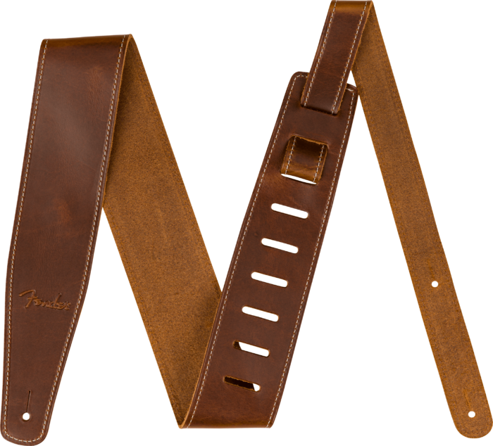 2.5" Leather Strap - Tan / 2.5" (63.5 mm)