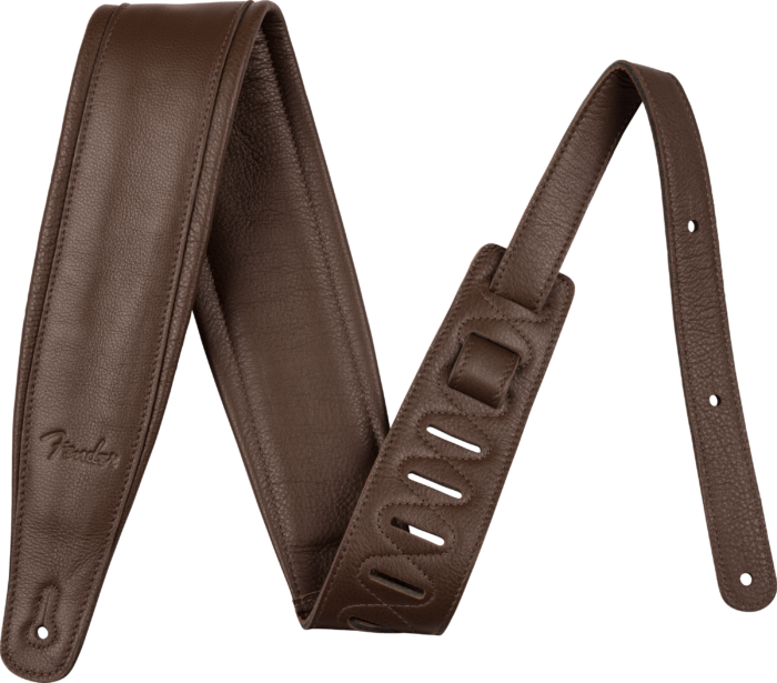 3.5" Premium Leather Strap - Brown / 3.5" (88.9 mm)