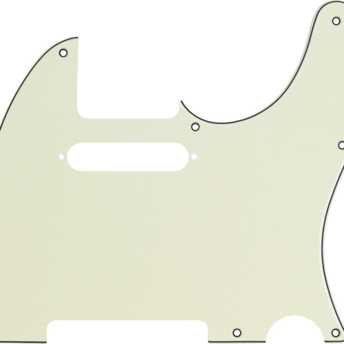 8-Hole Mount Multi-Ply Telecaster Pickguards - Mint Green / 3-Ply