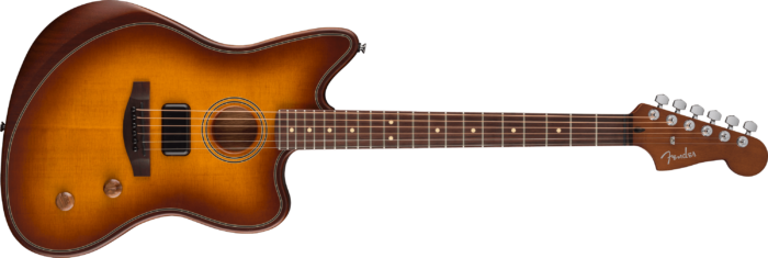 Acoustasonic® Standard Jazzmaster® - Honey Burst / Rosewood / Nyatoh