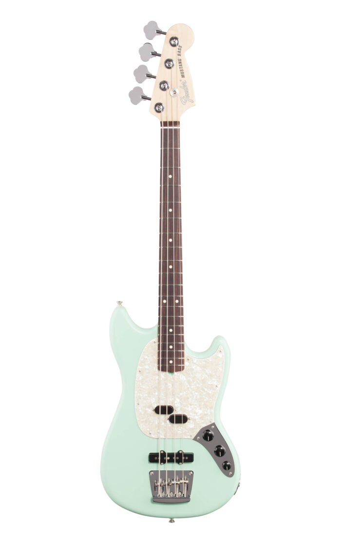 Fender Am Perform Mustang Bass RW Sat Surf Gr W/B