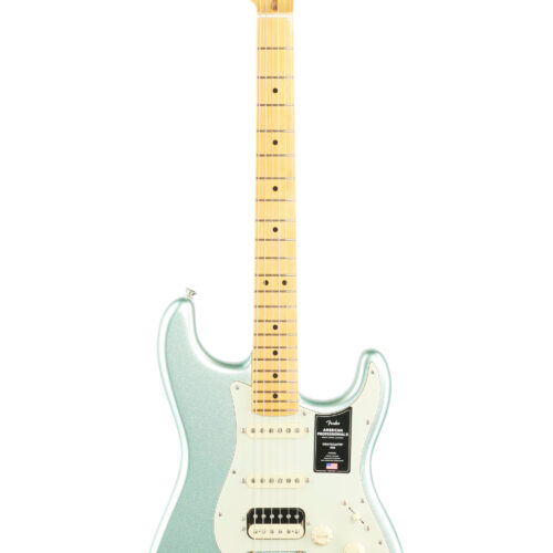 Fender Am Pro II Strat HSS MN Mystic Surf Grn W/C