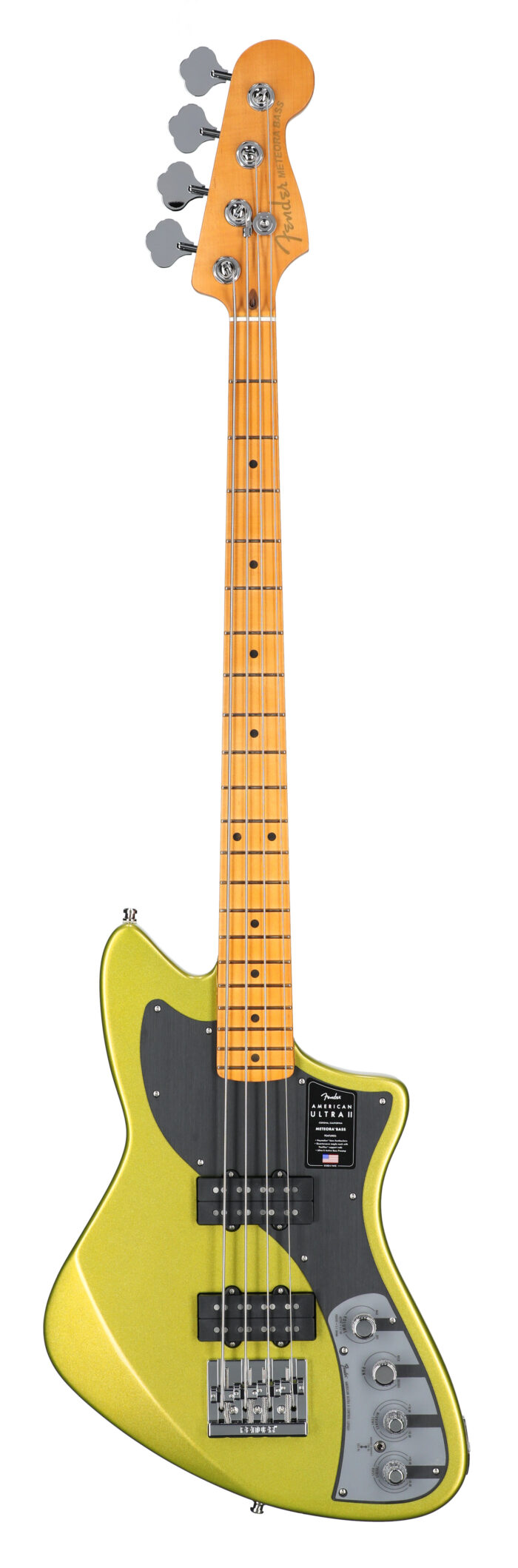 Fender Am Ultra II Meteora Bass MN Solar Flare WC