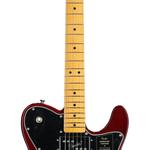 Fender Am Vtg II 1977 Tele Custom MN Wine