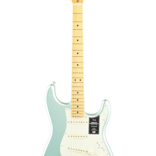 Fender Amer Pro II Strat MN Mystic Surf Green W/C
