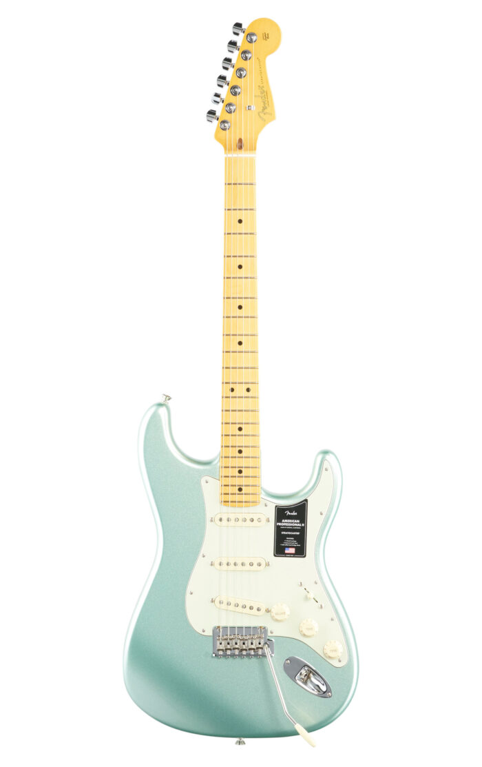 Fender Amer Pro II Strat MN Mystic Surf Green W/C