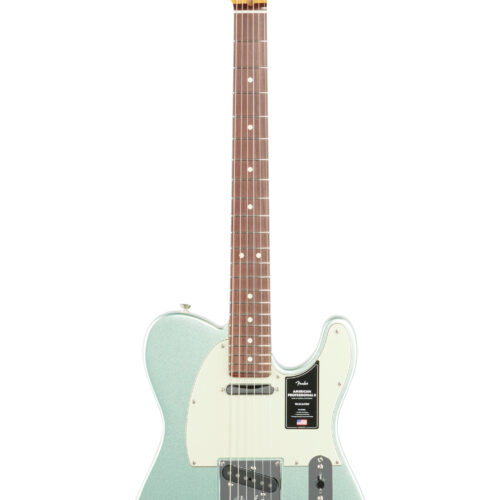 Fender Amer Pro II Tele RW Mystic Surf Green W/C