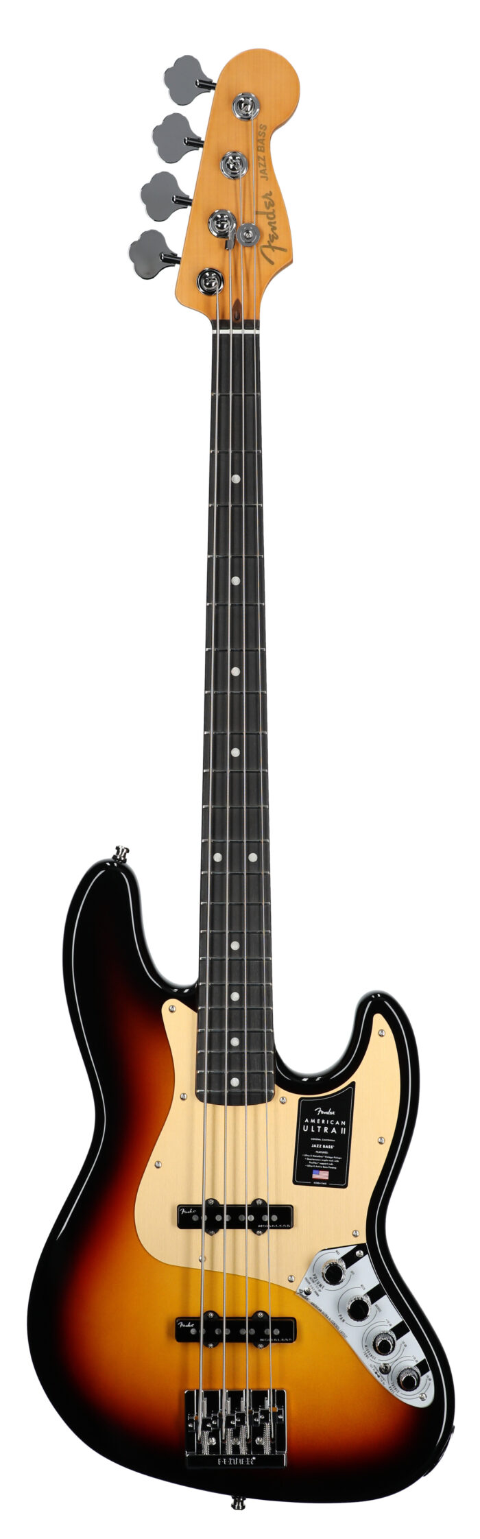 Fender Amer Ultra II Jazz Bass EBN Ultraburst W/C
