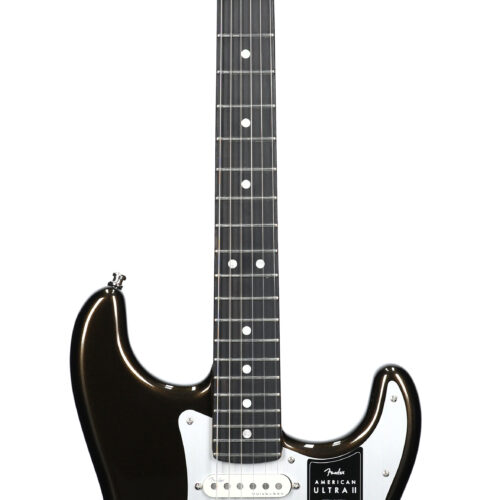Fender Amer Ultra II Strat HSS EBN Texas Tea W/C