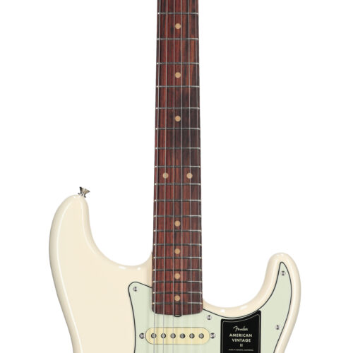 Fender Amer Vint II 1961 Strat RW Olymp White W/C
