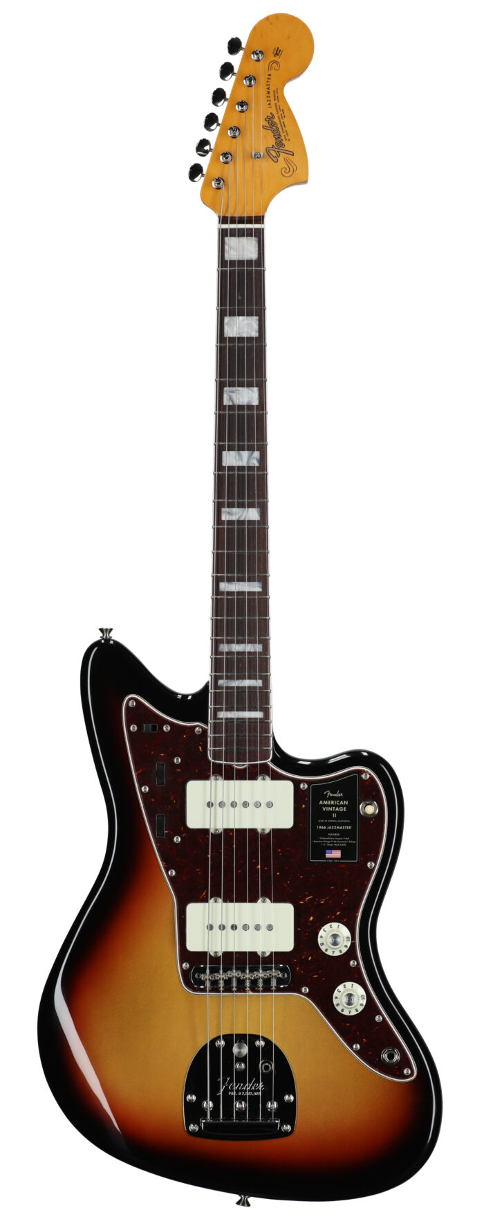 Fender Amer Vintage II 1966 Jazzmaster RW 3CSB WC